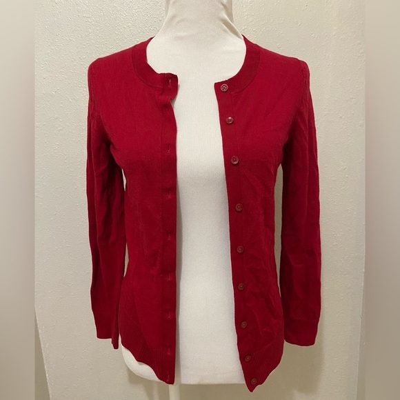 Banana Republic Merino Wool Button Down Cardigan -EUC - Picture 1 of 3